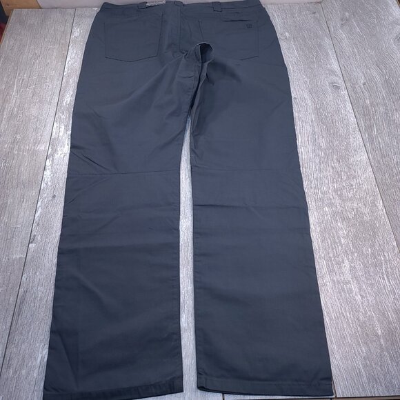 5.11 Tactical Mens 42x36 Gray Taclite Ripstop Jean Cut Mid Rise Straight Leg - Picture 3 of 9